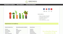 Desktop Screenshot of greensoul.de