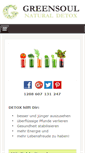 Mobile Screenshot of greensoul.de